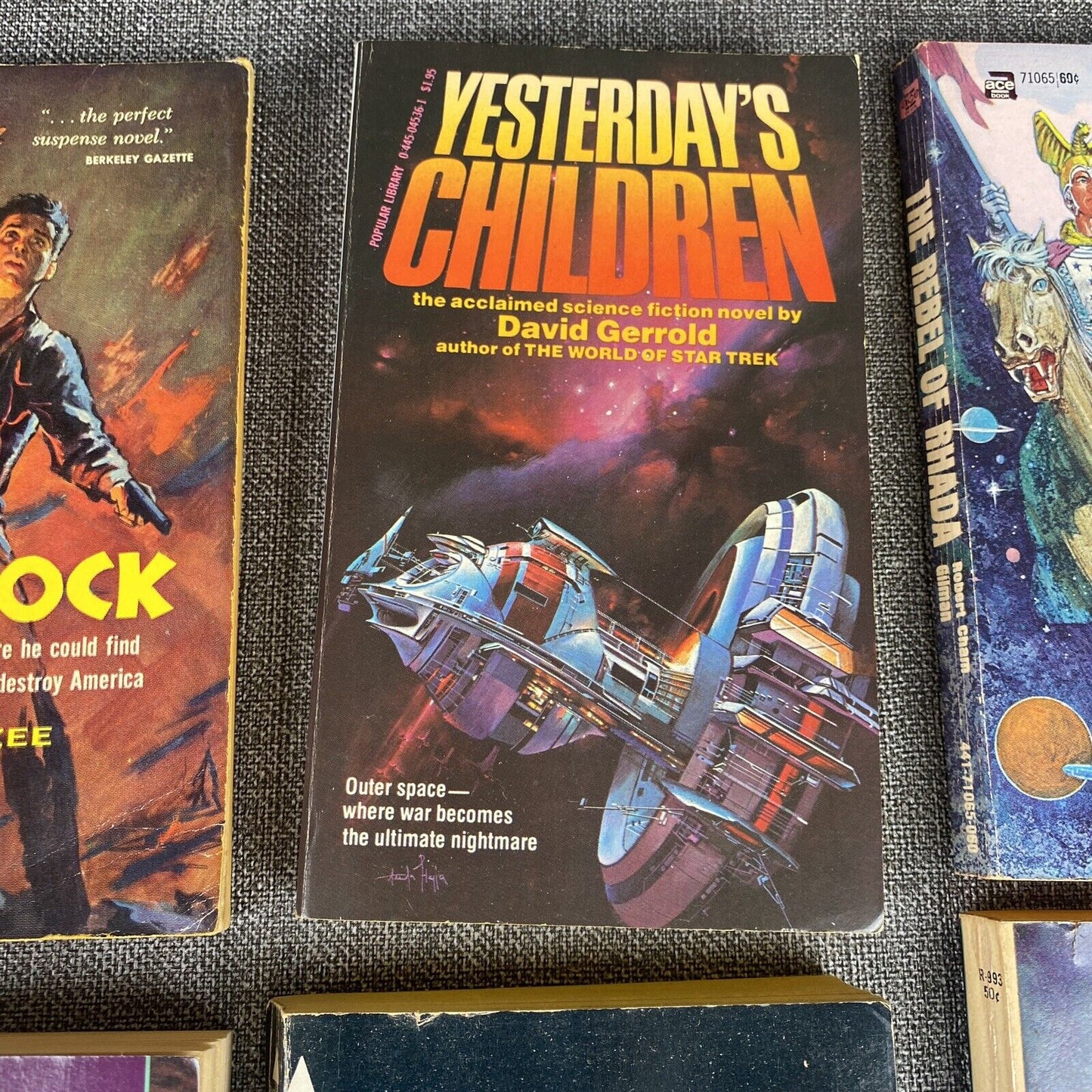 Lot of 12 SciFi Books - Steve Frazee, David Gerrold, Robert Grimes, Tom Godwin