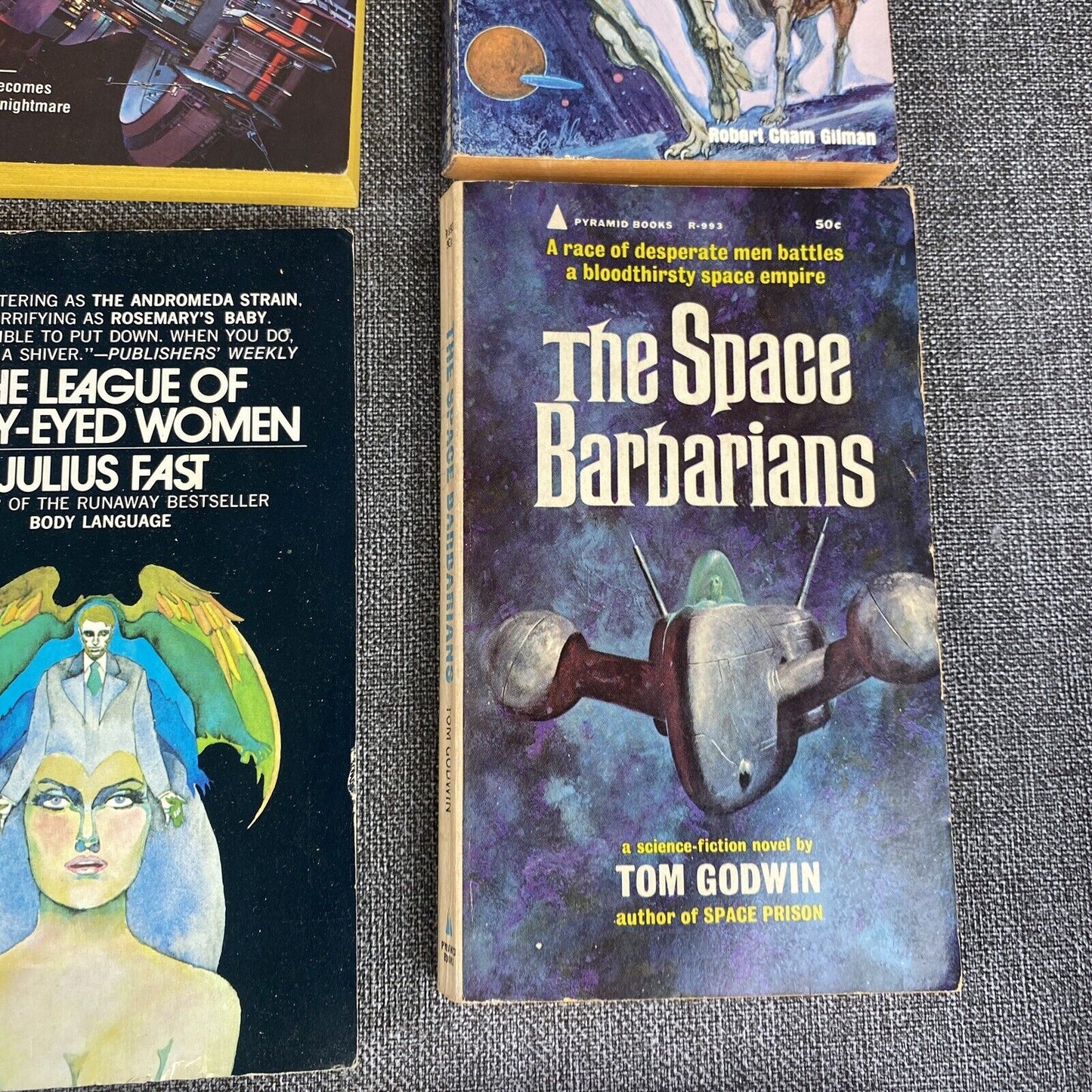 Lot of 12 SciFi Books - Steve Frazee, David Gerrold, Robert Grimes, Tom Godwin
