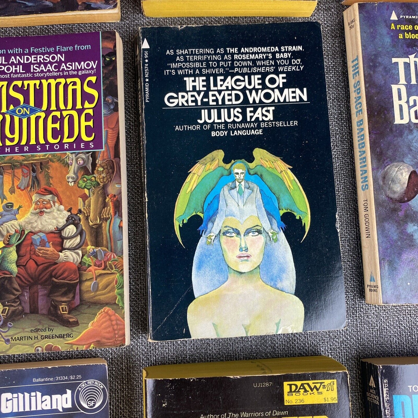 Lot of 12 SciFi Books - Steve Frazee, David Gerrold, Robert Grimes, Tom Godwin