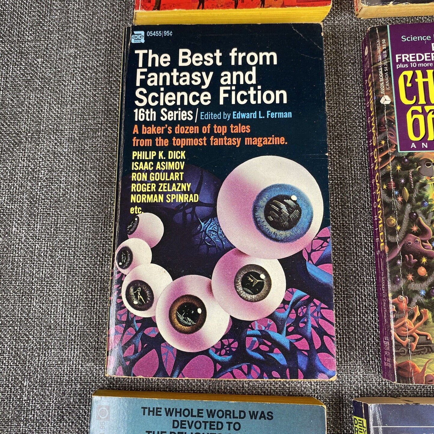Lot of 12 SciFi Books - Steve Frazee, David Gerrold, Robert Grimes, Tom Godwin