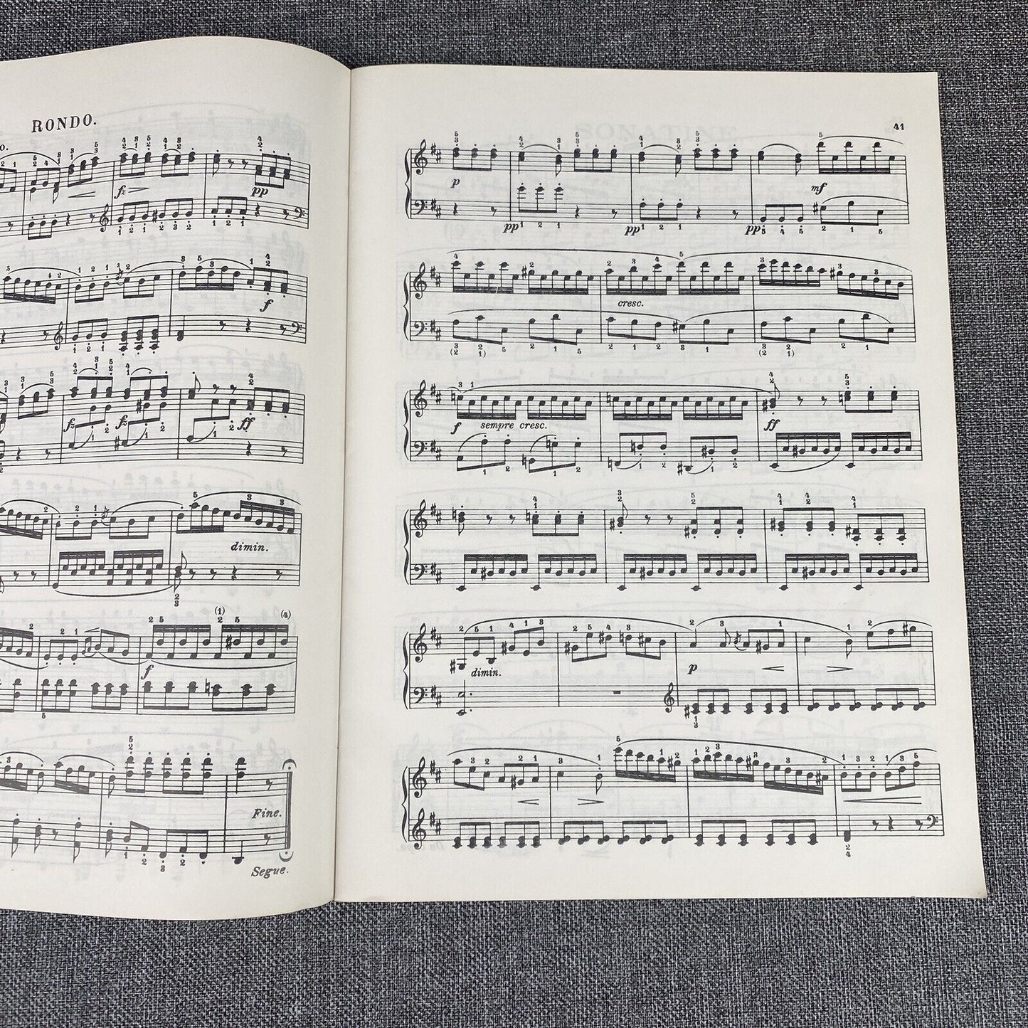 Selected Piano Sonatas Sheet Music Clementi, Muzio piano 36, 37, 38