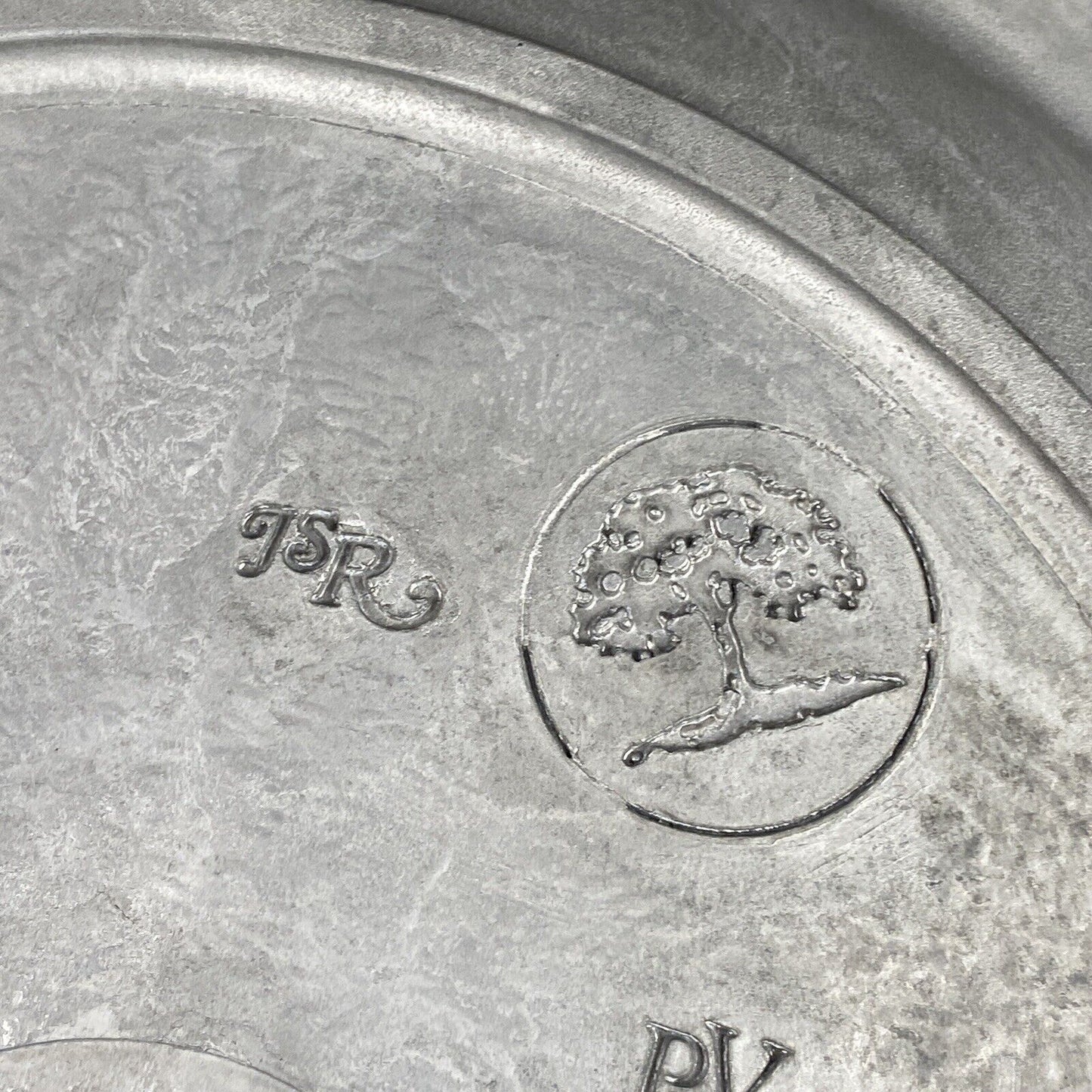 1776-1976 Bicentennial Plate The Great American Revolution Pewter Plate Ohio