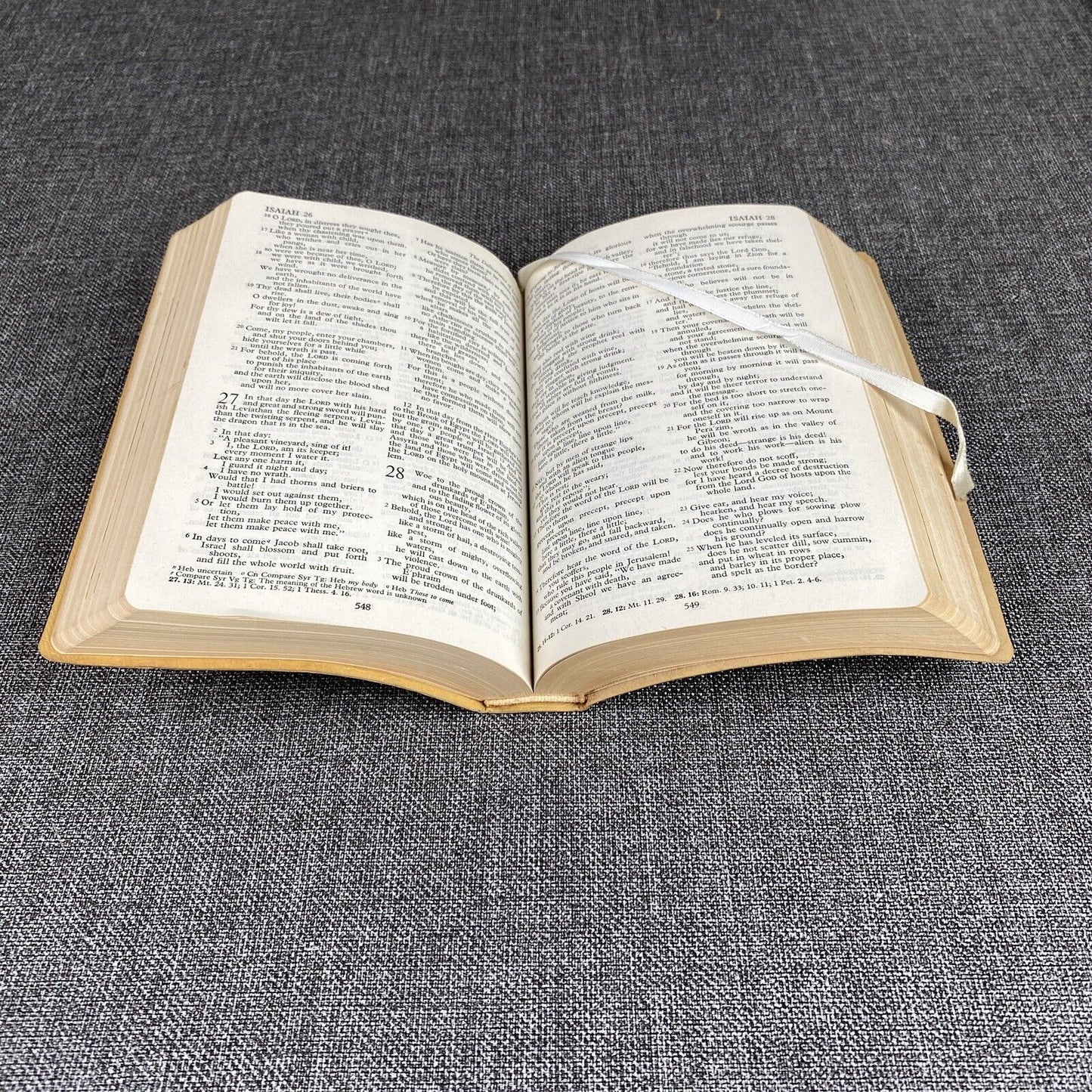 Vintage Holy Bible With Helps Revised Standard Version published in 1952