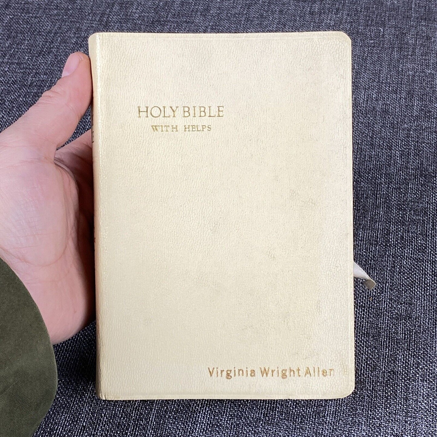 Vintage Holy Bible With Helps Revised Standard Version published in 1952