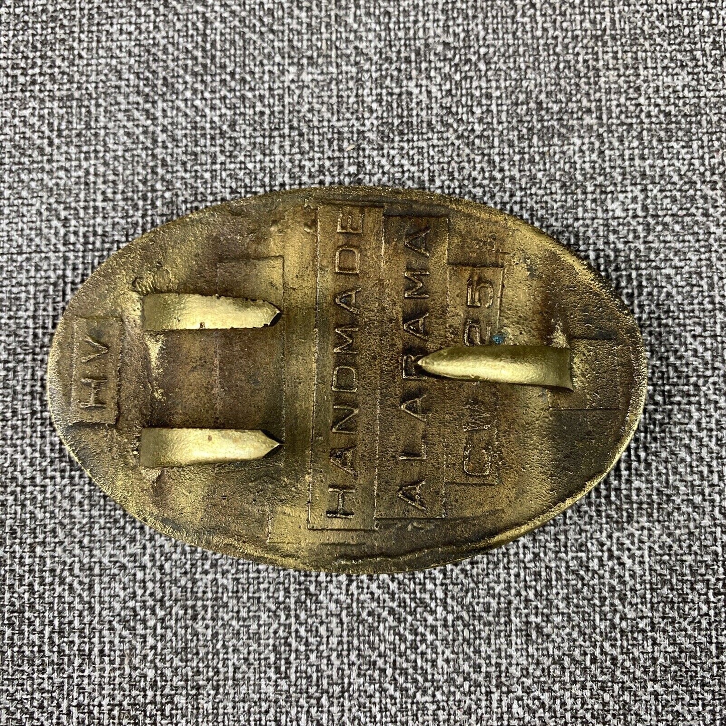 Alabama Belt Plate CW-25 Civil War Belt Buckle Brass Reproduction