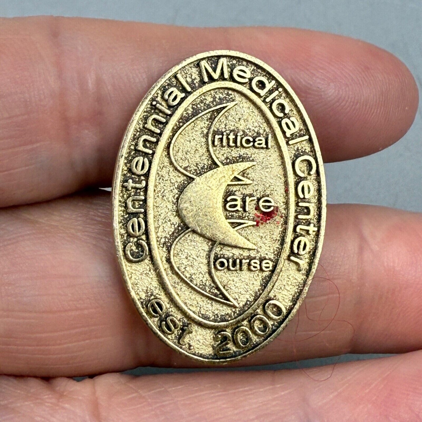 Centennial Medical Center est 2000 Lapel Hat Pin