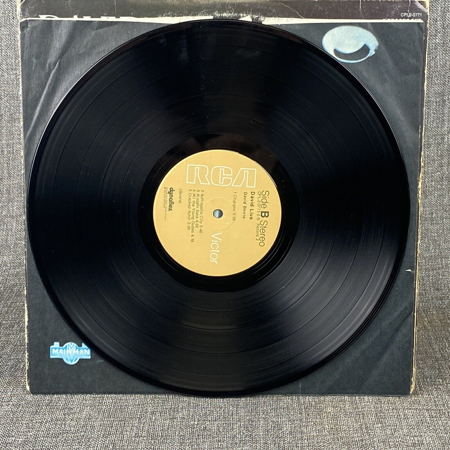David Bowie David Live Original 2 Vinyl Record Set 1974