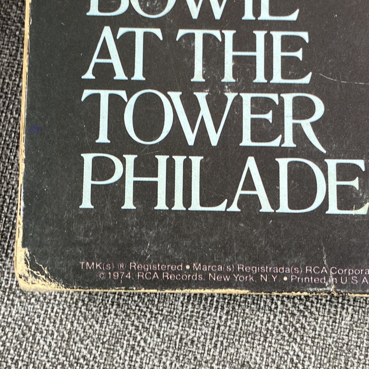 David Bowie David Live Original 2 Vinyl Record Set 1974