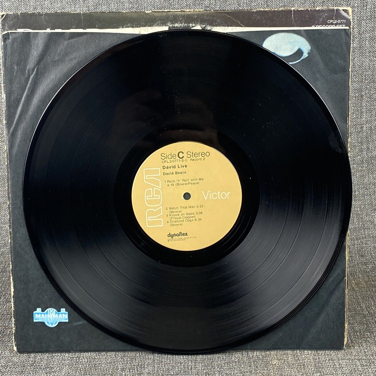 David Bowie David Live Original 2 Vinyl Record Set 1974