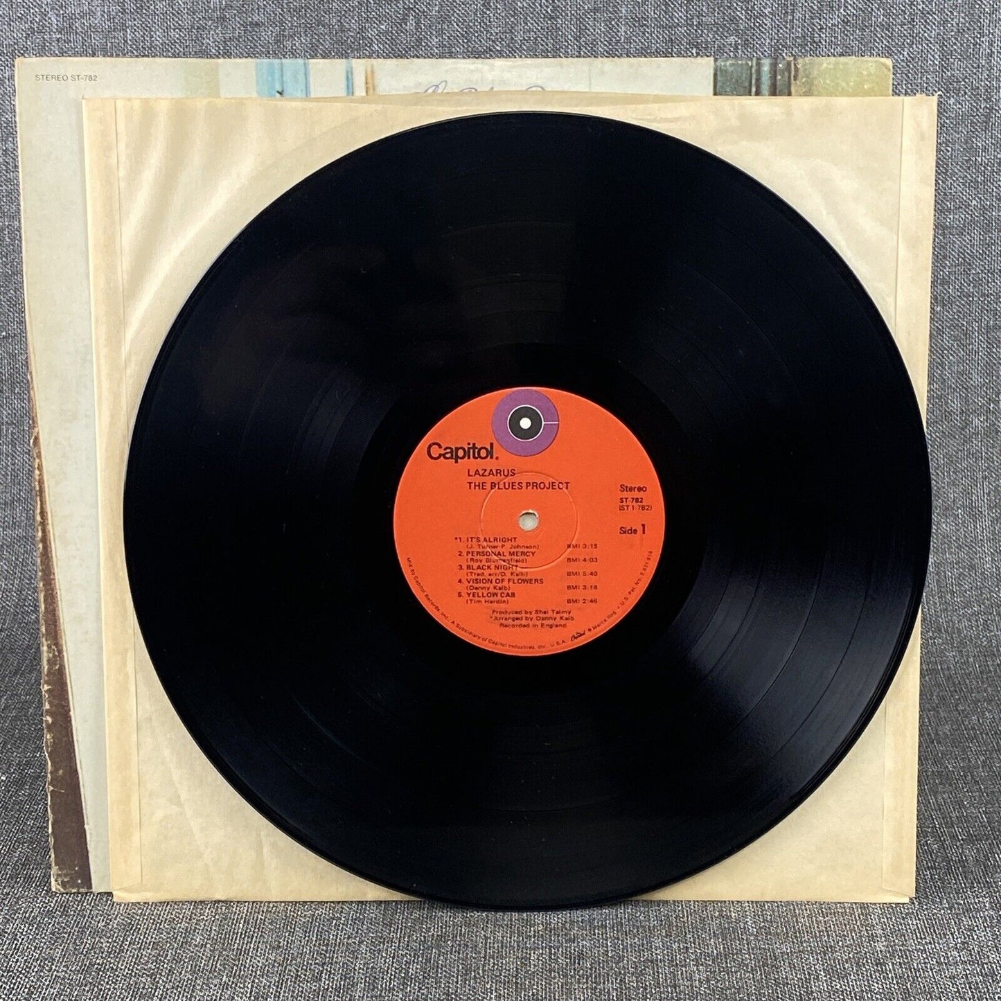The Blues Project Lazarus ST-782 LP Vinyl LP Record
