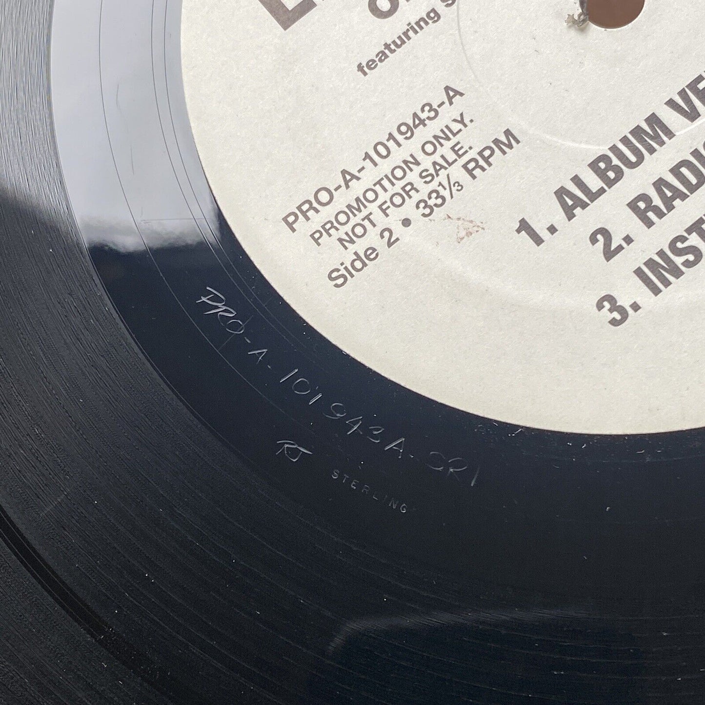 Lil' Scrappy Oh Yeah (Work) 12" VINYL SINGLE Feat. Sean P