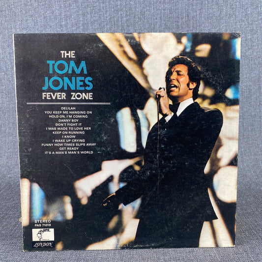 Tom Jones The Fever Zone Vintage Vinyl Record LP
