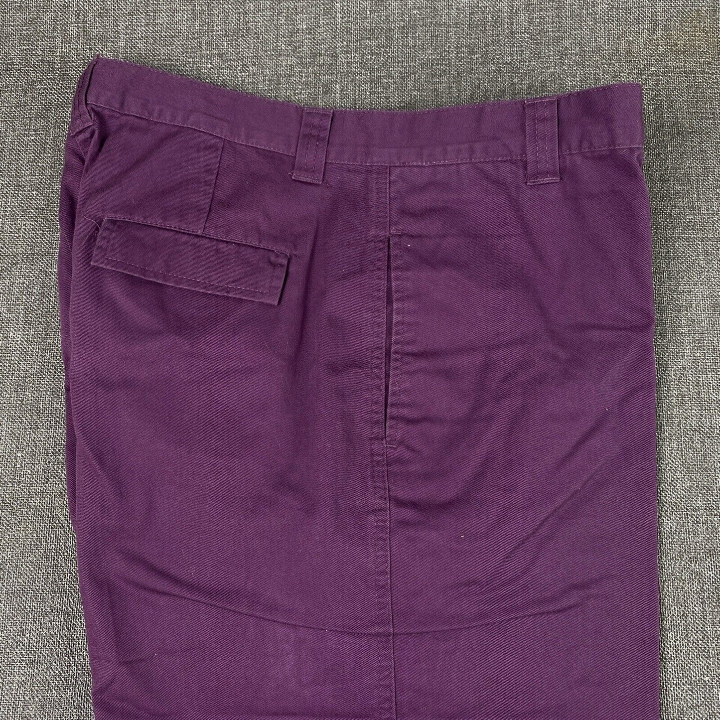 Christopher & Banks Capri Pants Women Size 10 Deep Purple
