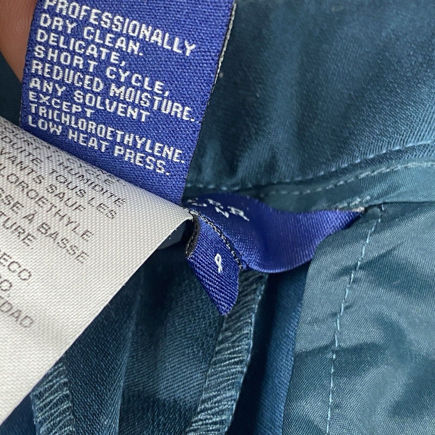 Doncaster Collection Blue Pants Size 4 Very Good Condition
