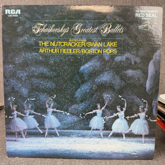 Tchaikovsky's Greatest Ballets The Nutcracker Swan Lake Boston Pops Vinyl