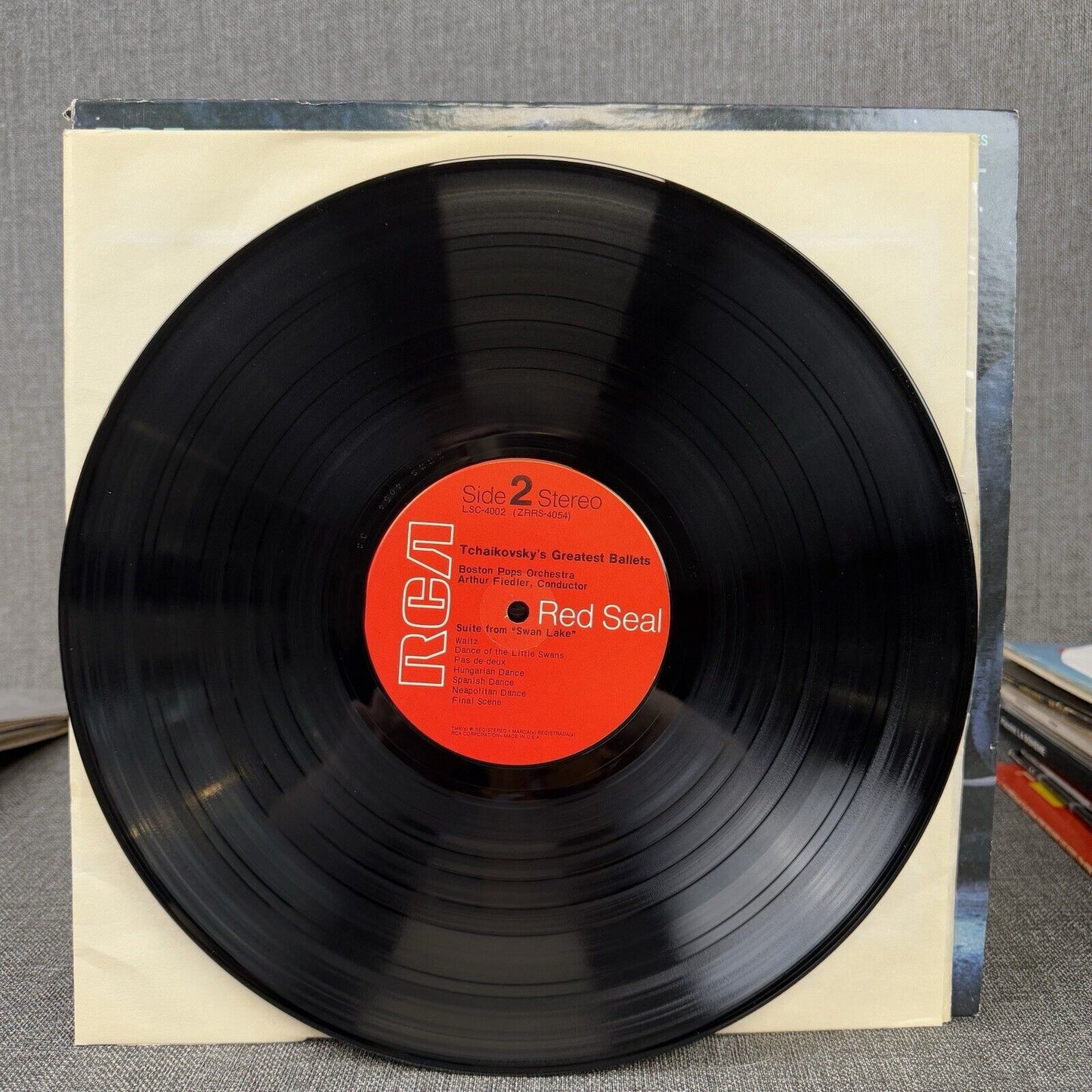 Tchaikovsky's Greatest Ballets The Nutcracker Swan Lake Boston Pops Vinyl