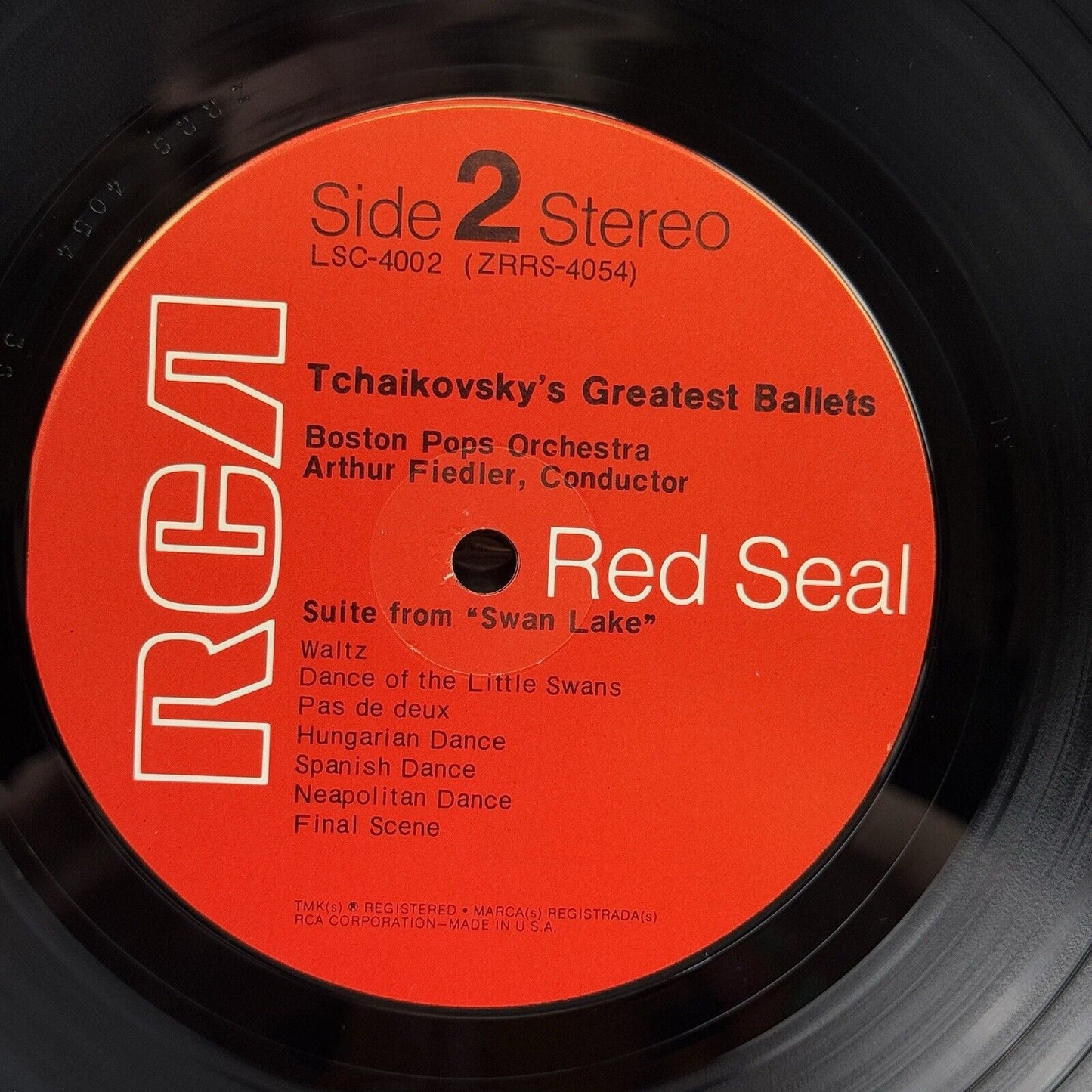 Tchaikovsky's Greatest Ballets The Nutcracker Swan Lake Boston Pops Vinyl