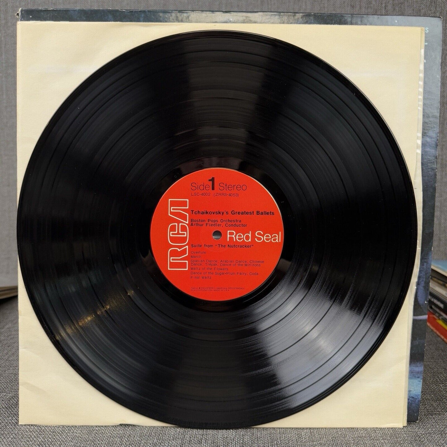 Tchaikovsky's Greatest Ballets The Nutcracker Swan Lake Boston Pops Vinyl