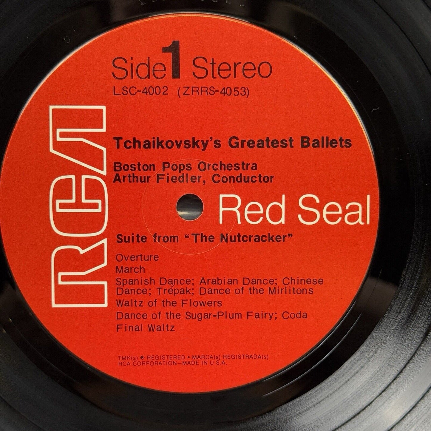 Tchaikovsky's Greatest Ballets The Nutcracker Swan Lake Boston Pops Vinyl