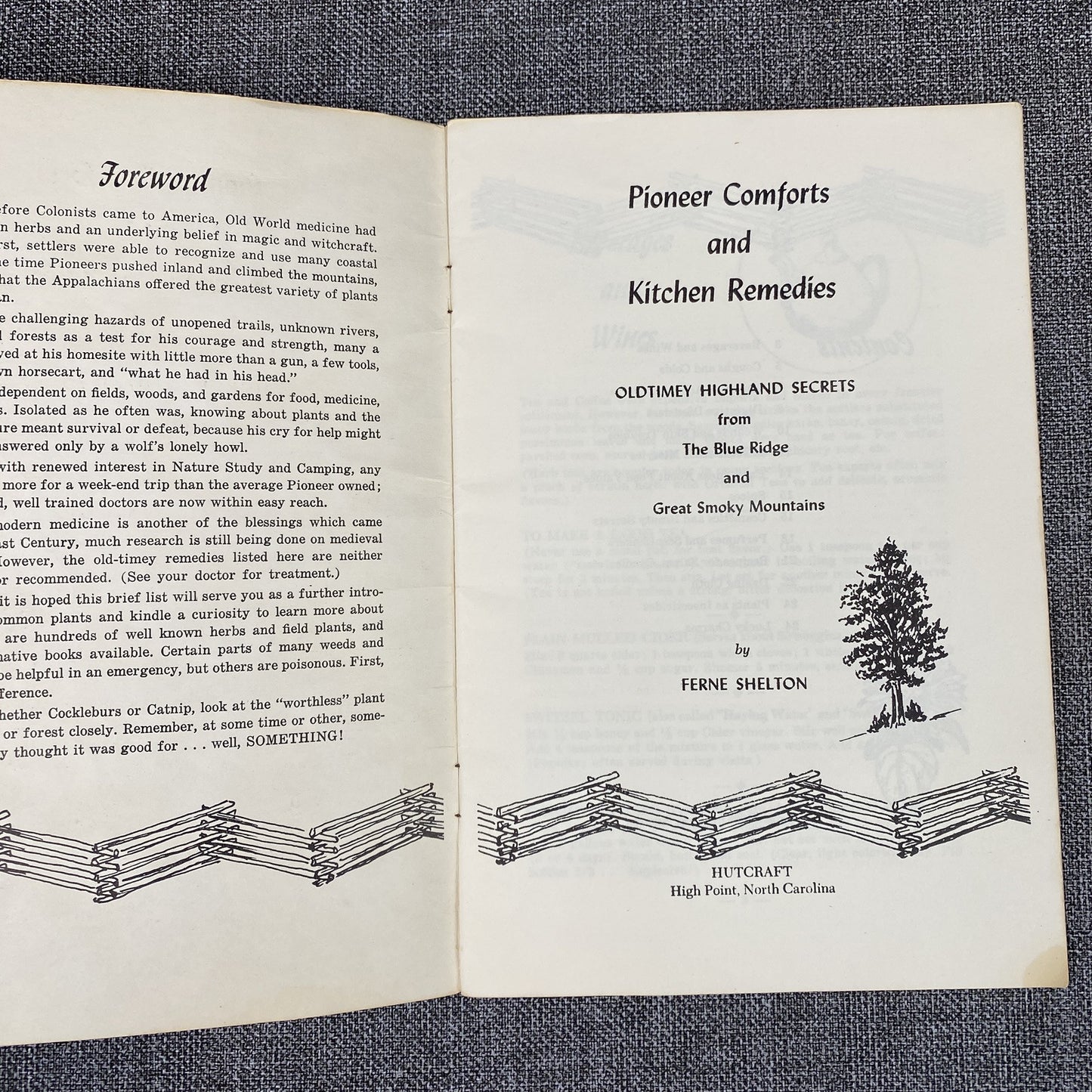 Ferne Shelton - Pioneer Comforts, Remedies, Proverbs 1965, 1971