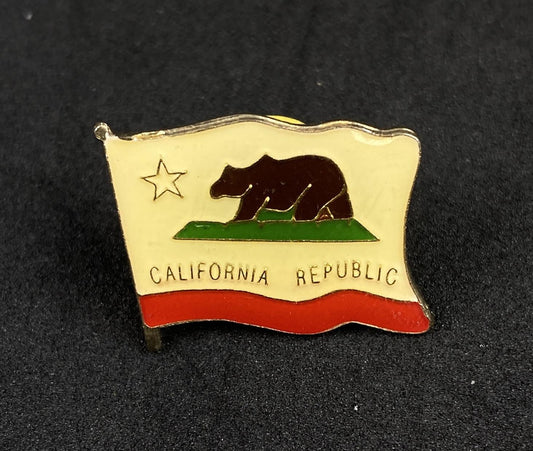 California Republic Vintage Pin