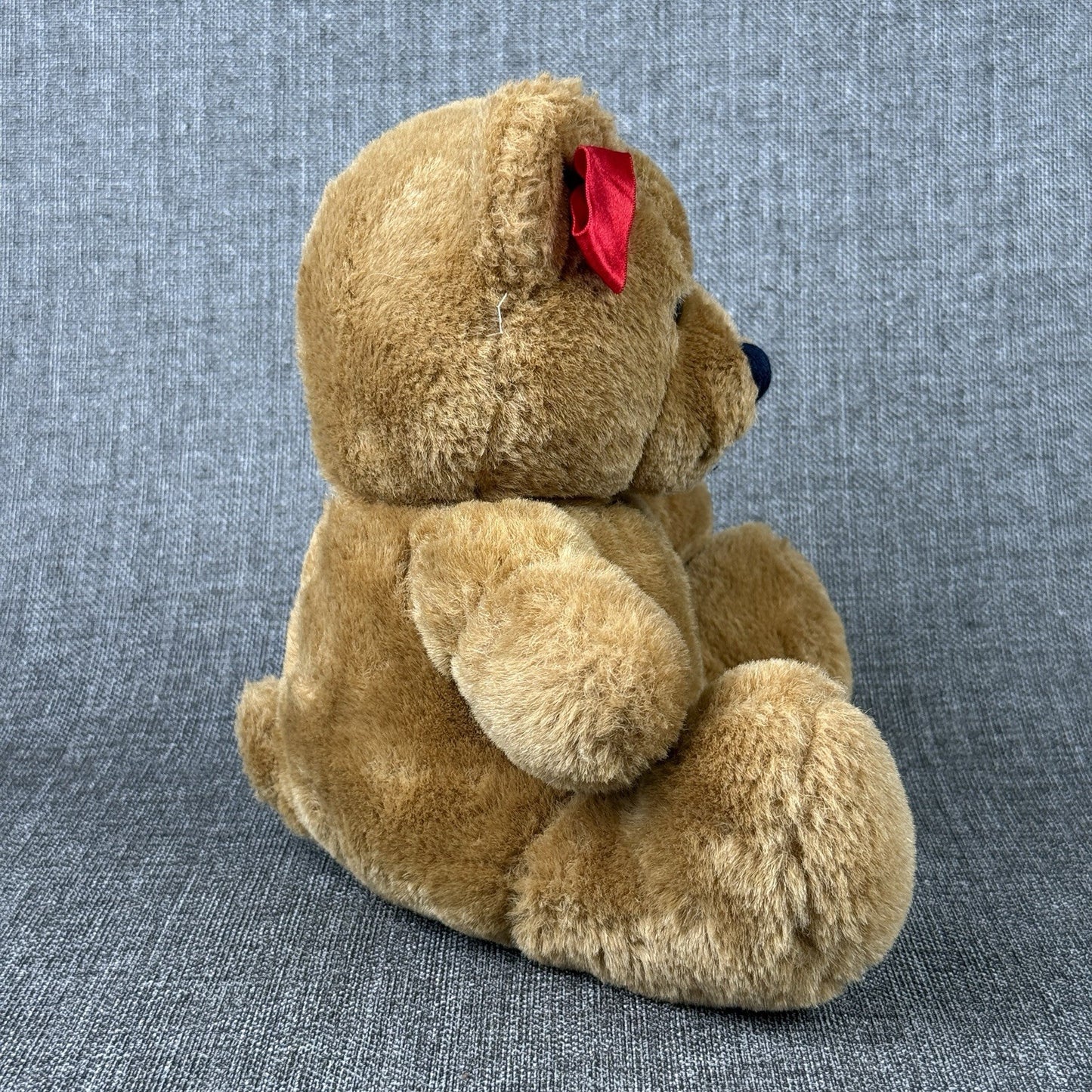 Vintage 1984 Dakin Brown Teddy Bear - Collectible Plush - 8" tall /sitting
