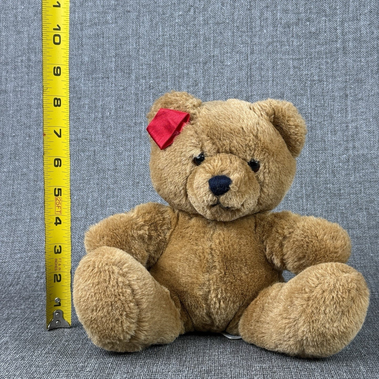 Vintage 1984 Dakin Brown Teddy Bear - Collectible Plush - 8" tall /sitting