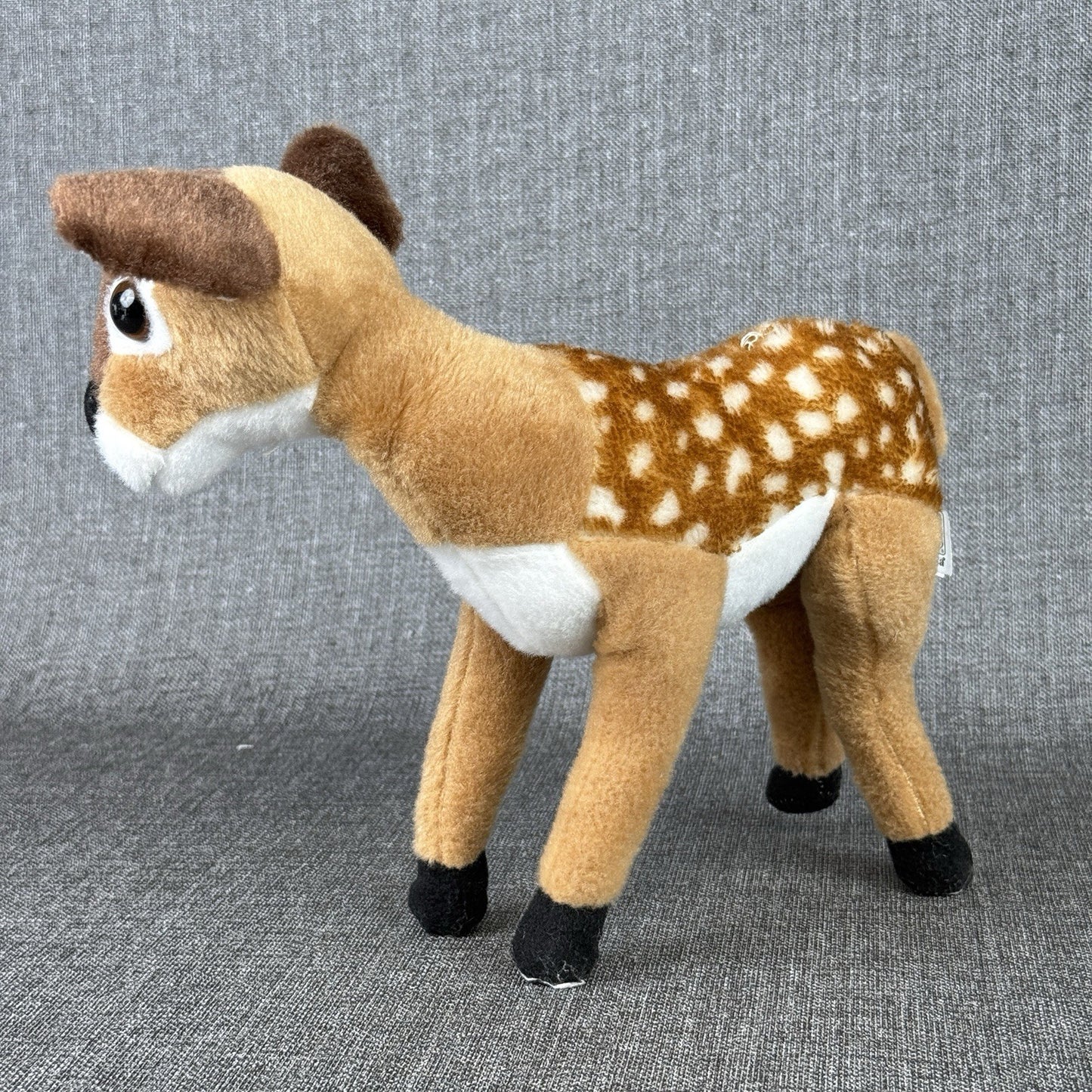 Fiesta Fawn Baby Deer Plush 10" Standing Realistic Stuffed Animal Toy