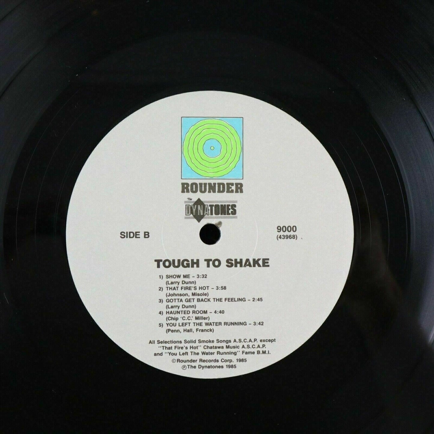 The Dynatones Tough to Shake PROMO Vinyl Record LP Rounder Records 1985