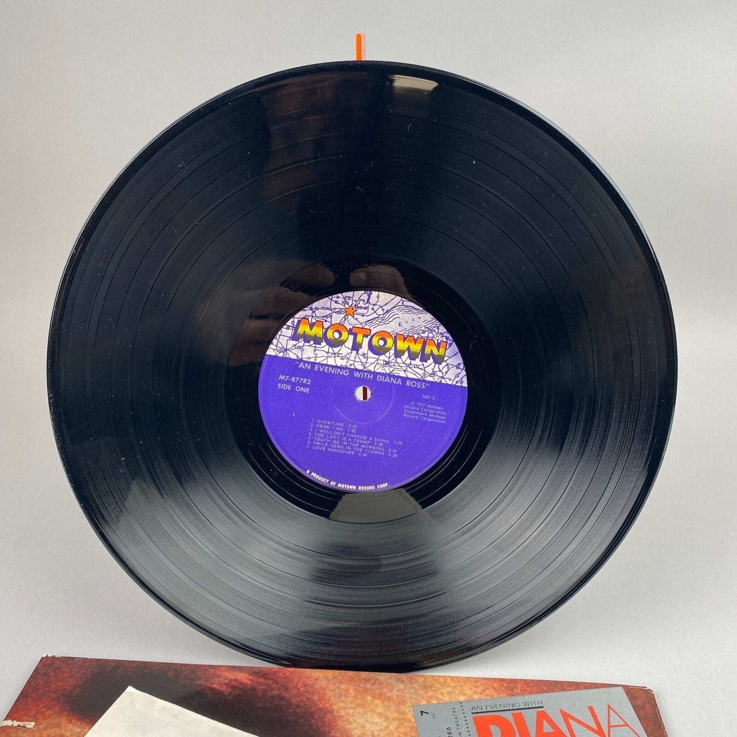 An Evening With Diana Ross 1977 Double Vinyl LP Record Motown M7-877R2