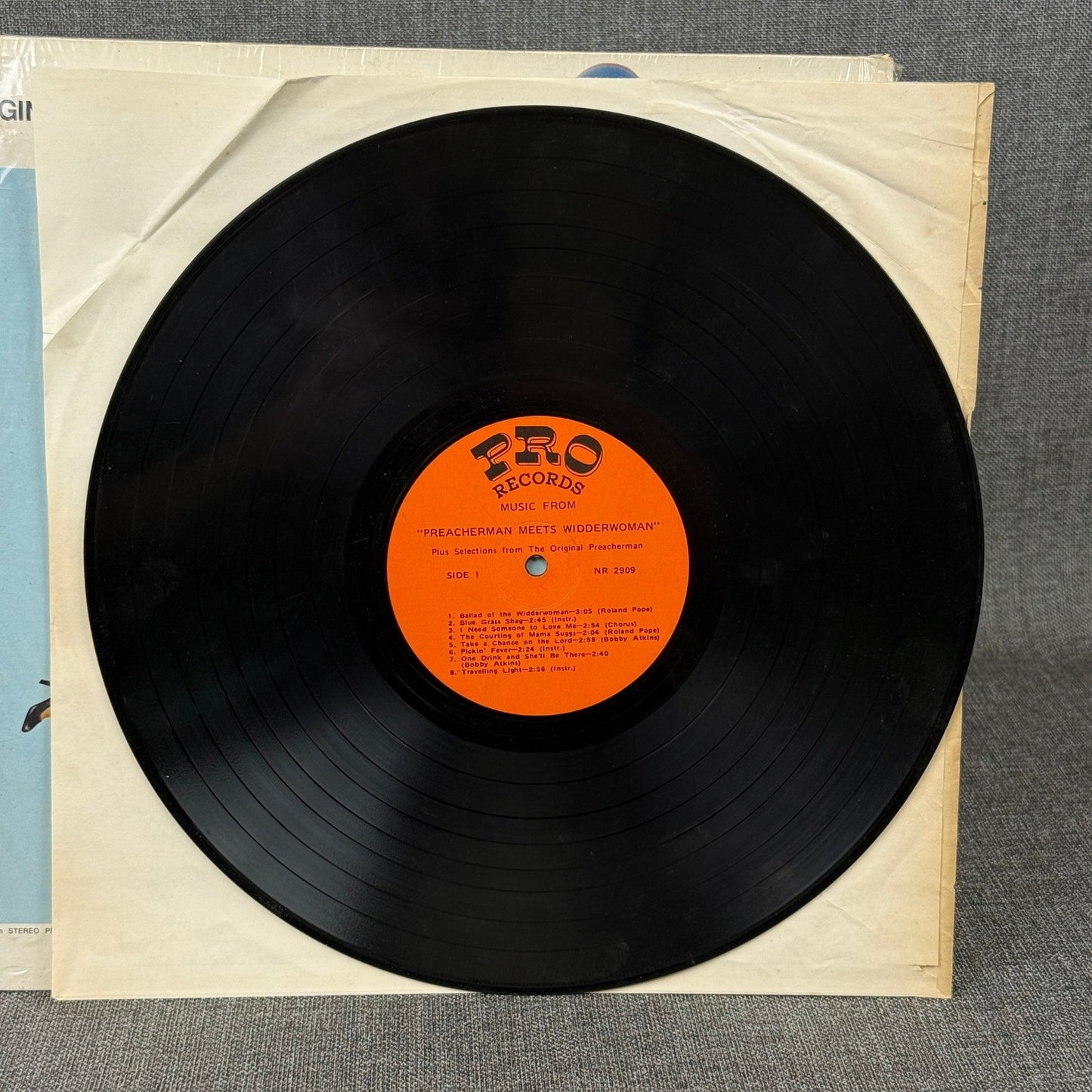 The Preacherman meets Widderwoman vinyl record