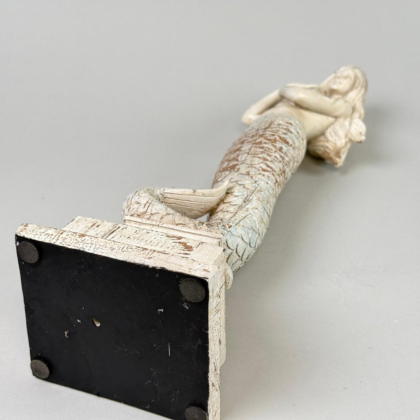 Wood Mermaids Wall Decor Set Nautical Coastal Beach Home Accent