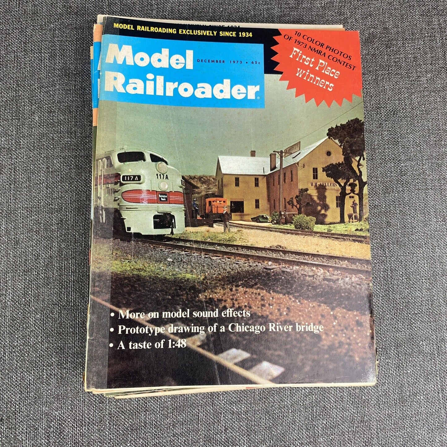 Model Railroader Magazine 1973 ALL 12 ISSUES (Vintage)