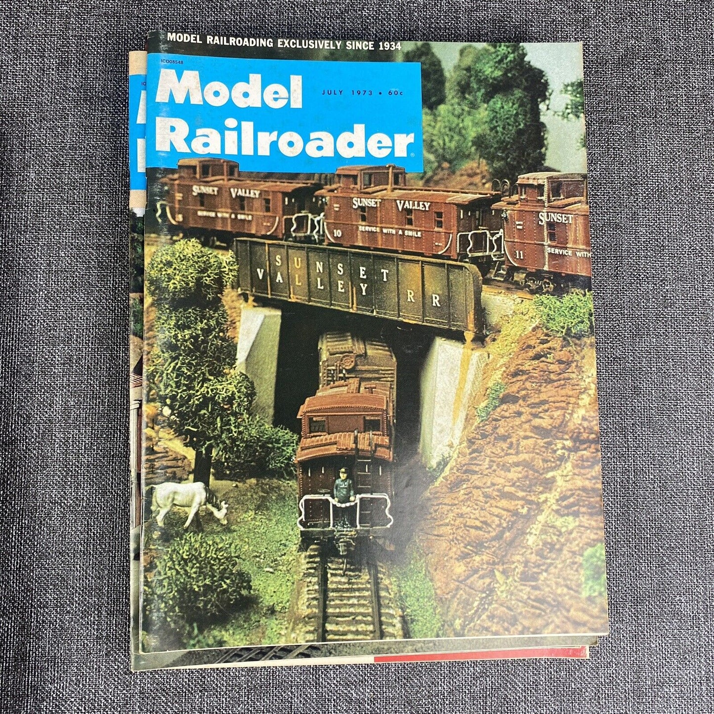 Model Railroader Magazine 1973 ALL 12 ISSUES (Vintage)