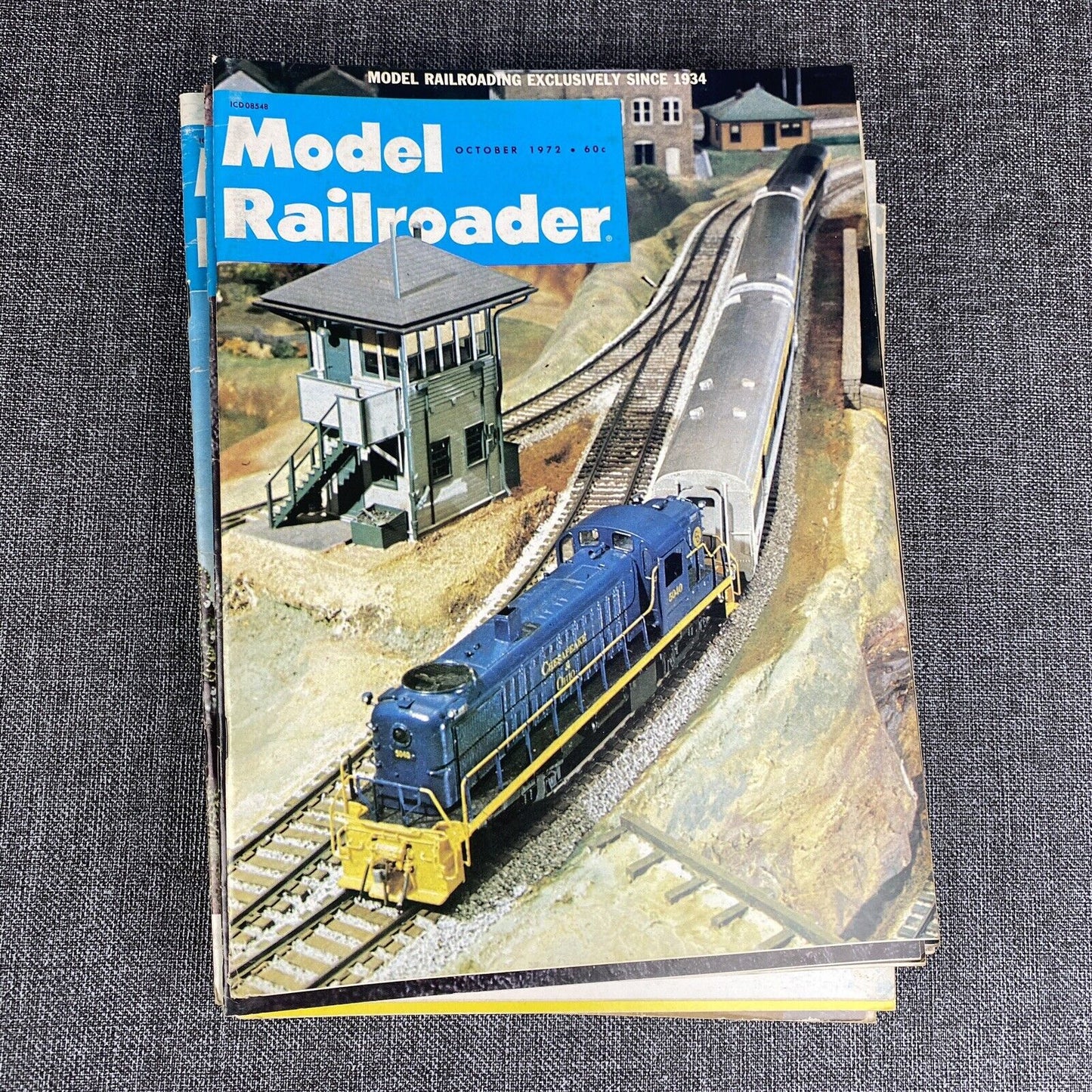 Model Railroader Magazine 1972 ALL 12 ISSUES (Vintage)