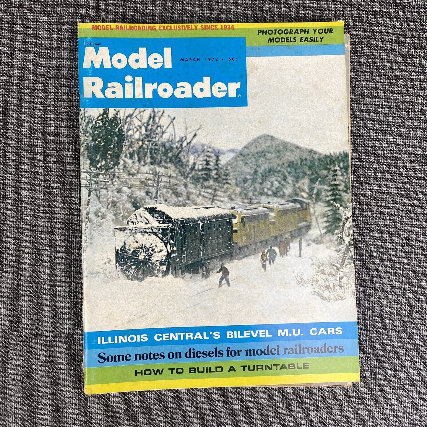 Model Railroader Magazine 1972 ALL 12 ISSUES (Vintage)