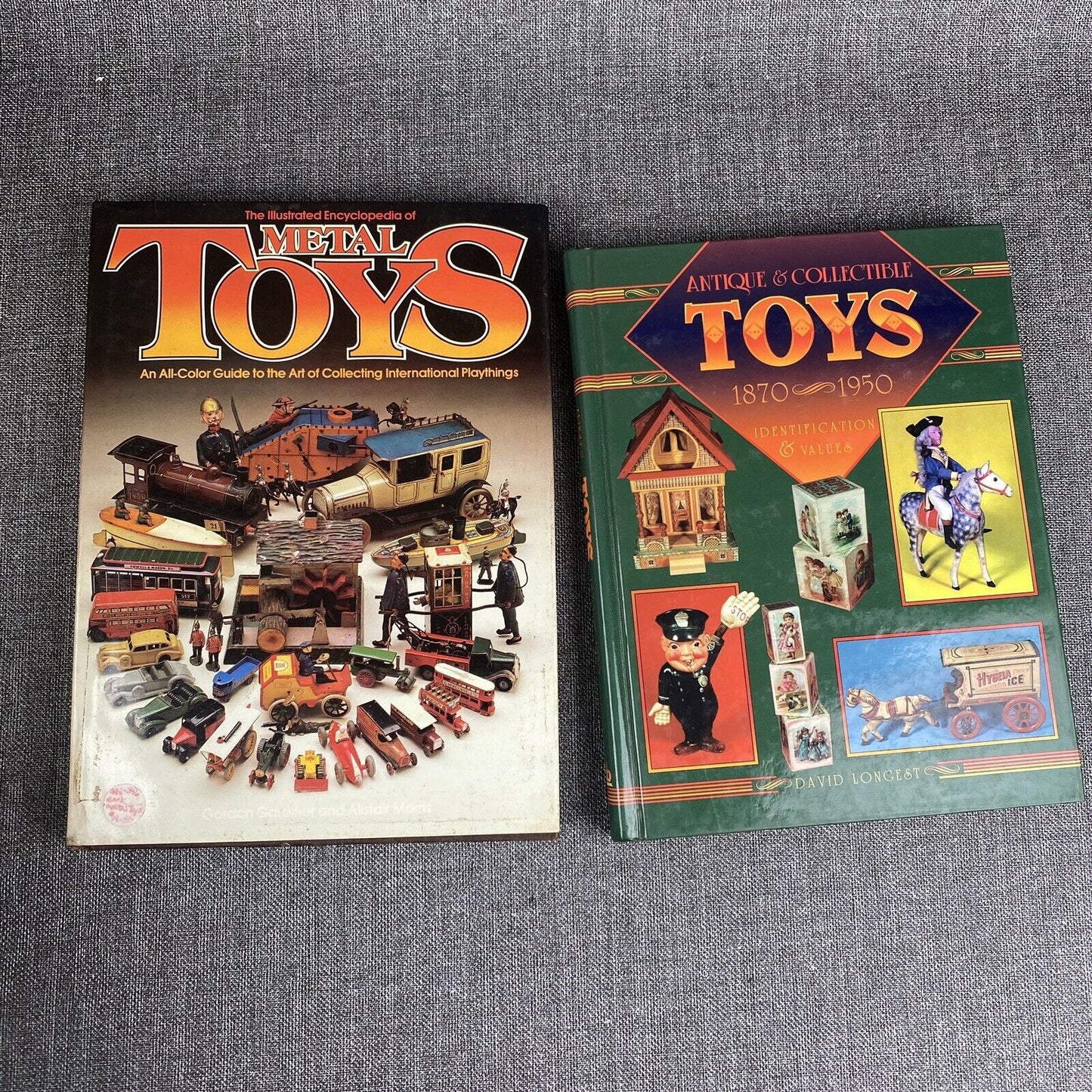Antique & Collectible Toys 1870-1950 and Metal Toys Book , tinplate toys...