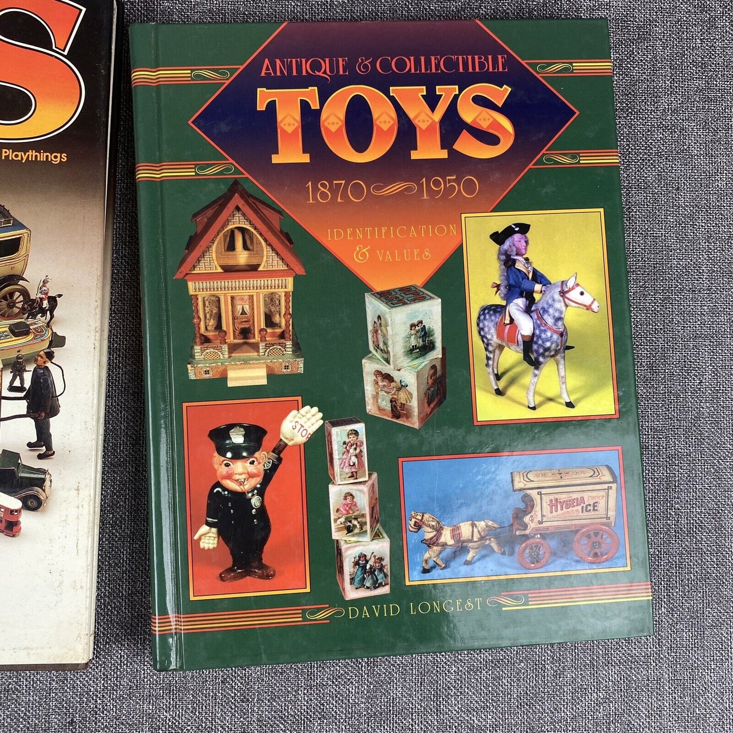 Antique & Collectible Toys 1870-1950 and Metal Toys Book , tinplate toys...