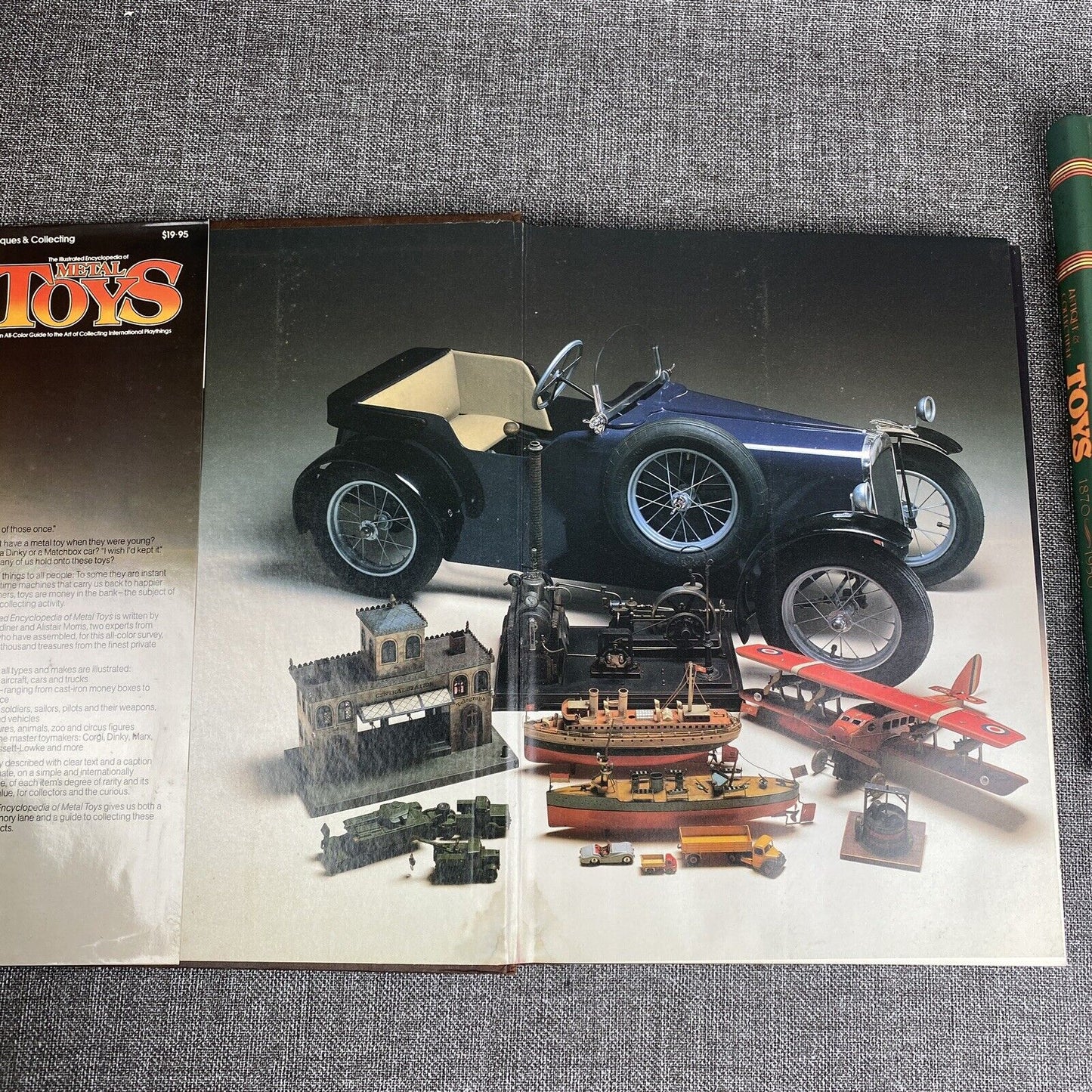 Antique & Collectible Toys 1870-1950 and Metal Toys Book , tinplate toys...