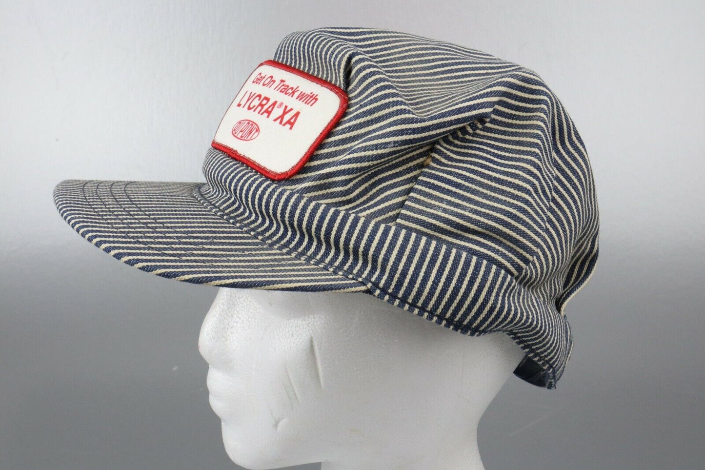 Get on Track with Lycra XA Dupont Train Conductor Hat Snapback (USA)