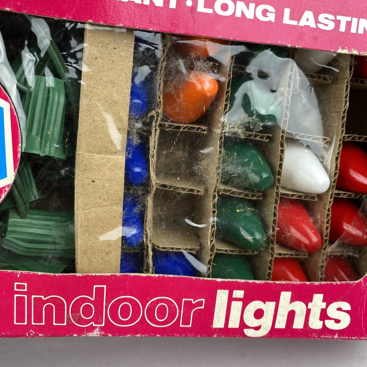Hoferts #1040 Christmas Lights Made In USA Vintage