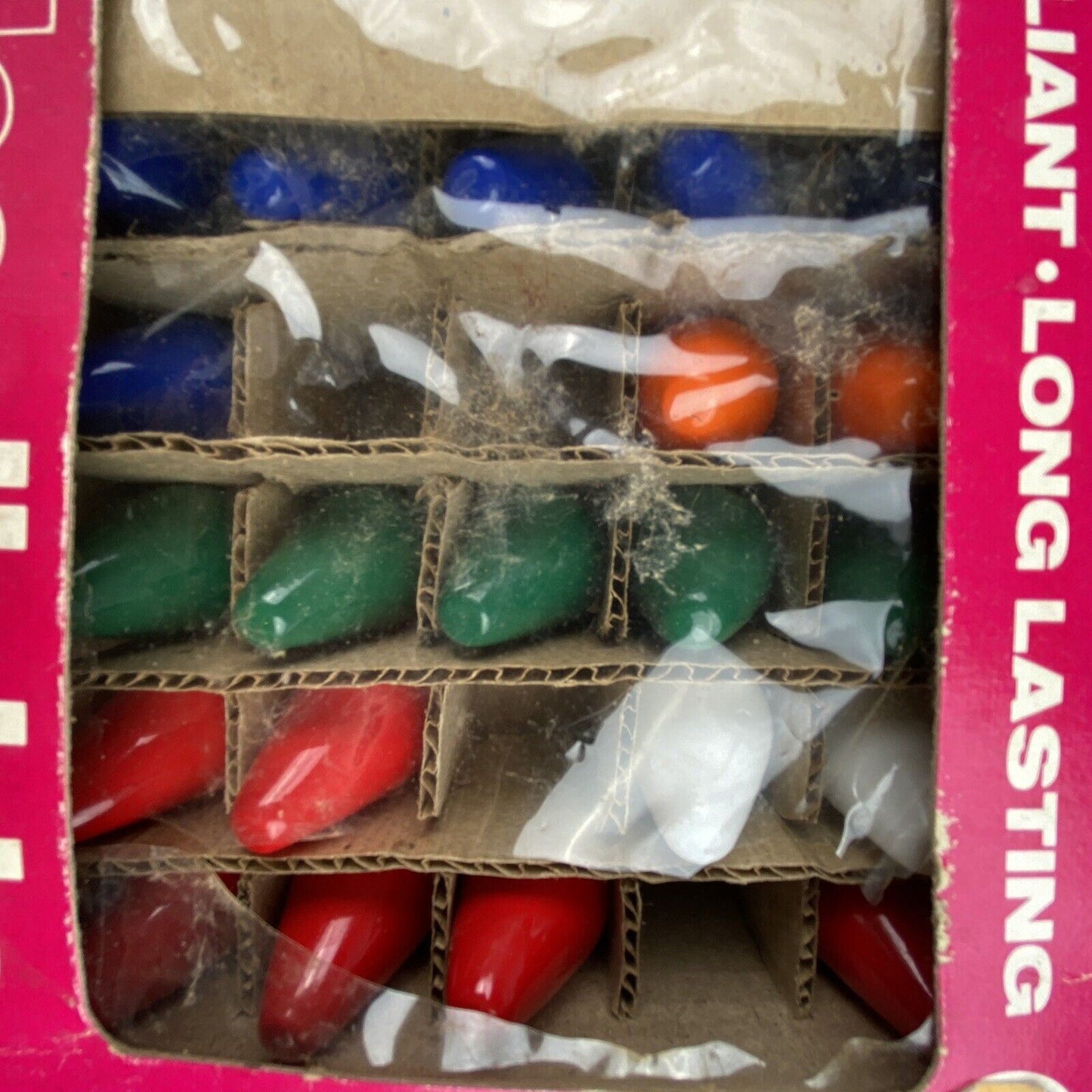 Hoferts #1040 Christmas Lights Made In USA Vintage