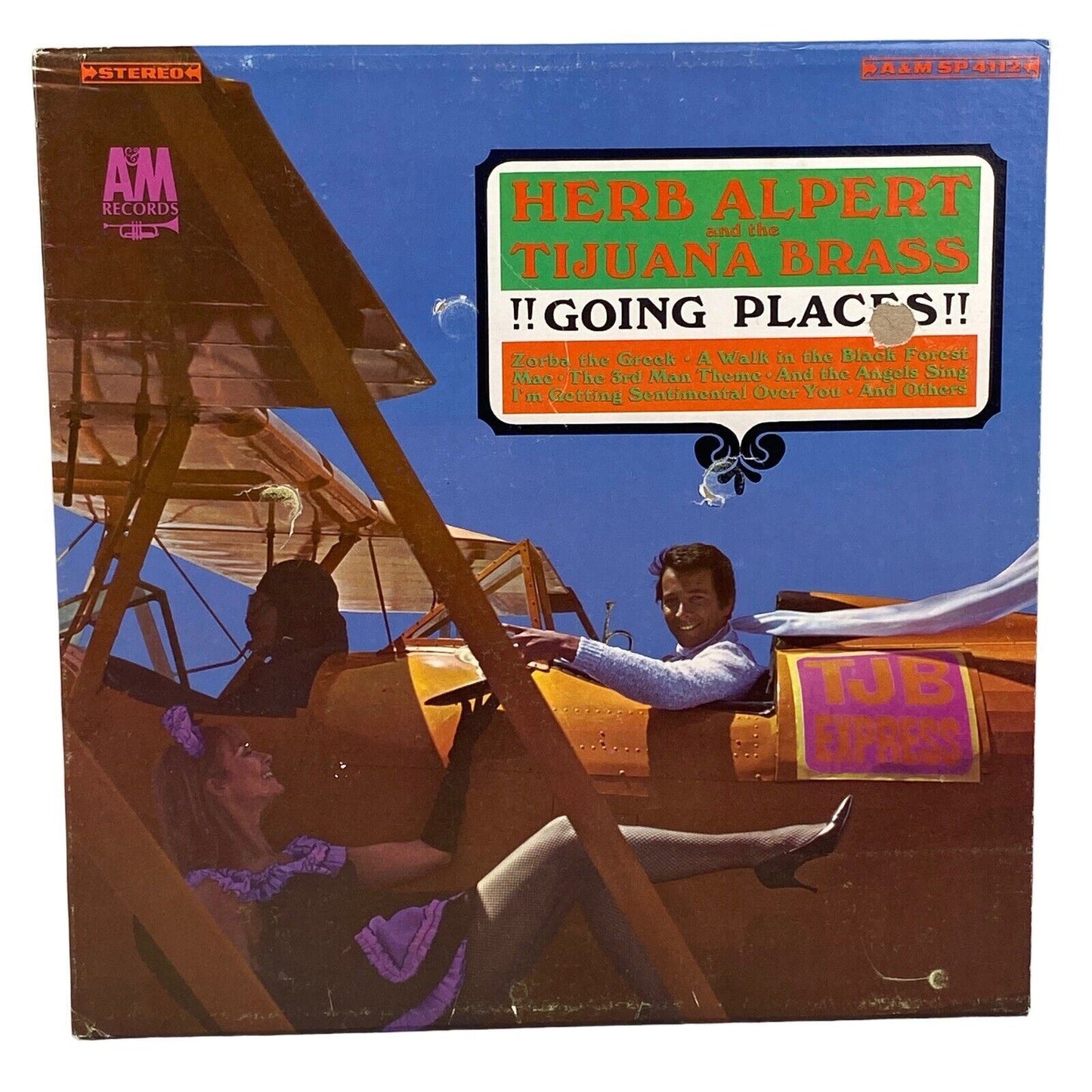 Herb Alpert And The Tijuana Brass – !!Going Places!!: 1965 LP (Latin Jazz)