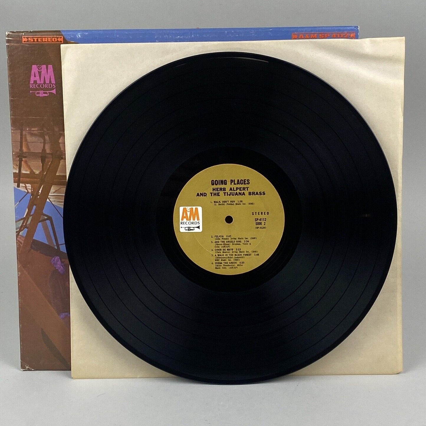 Herb Alpert And The Tijuana Brass – !!Going Places!!: 1965 LP (Latin Jazz)