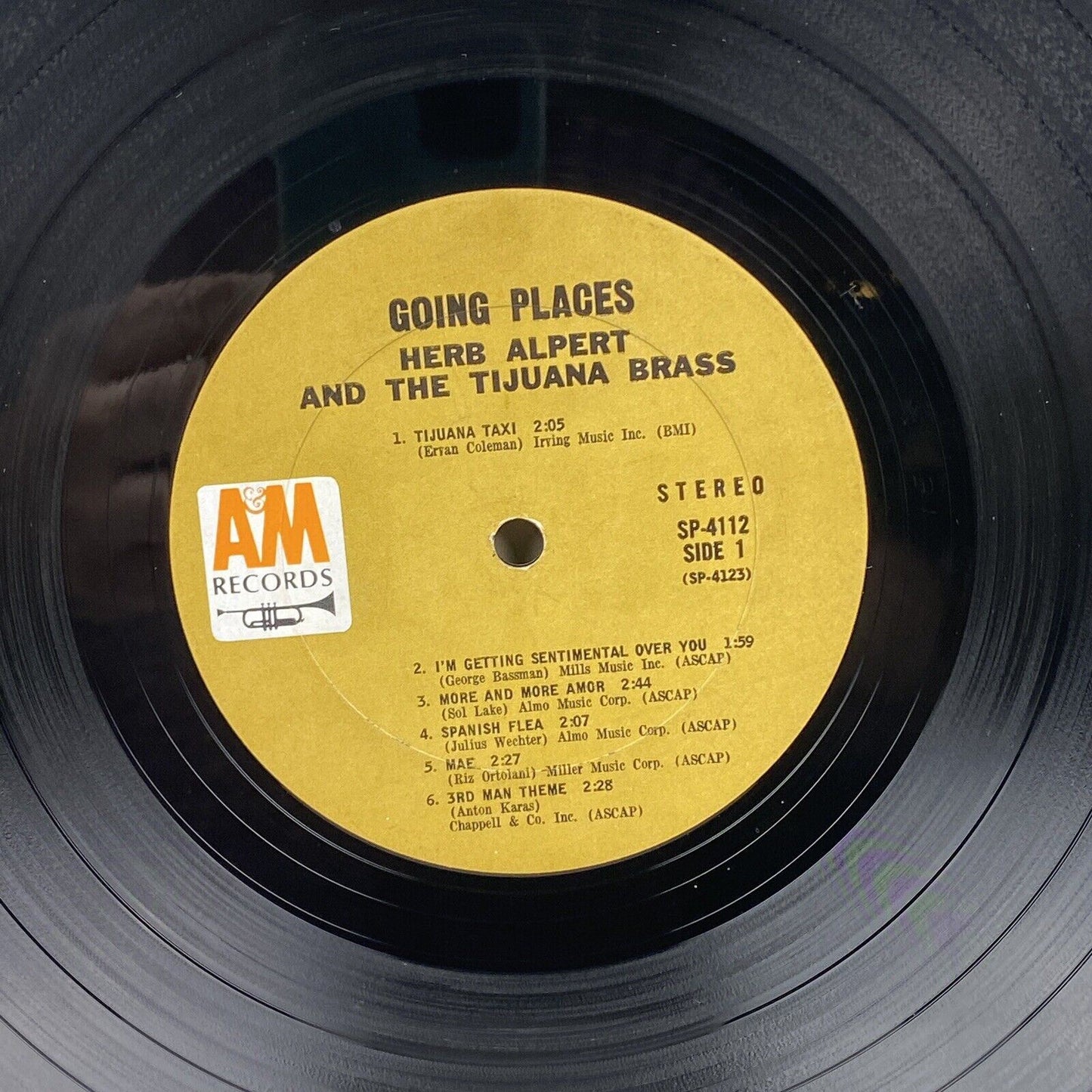 Herb Alpert And The Tijuana Brass – !!Going Places!!: 1965 LP (Latin Jazz)
