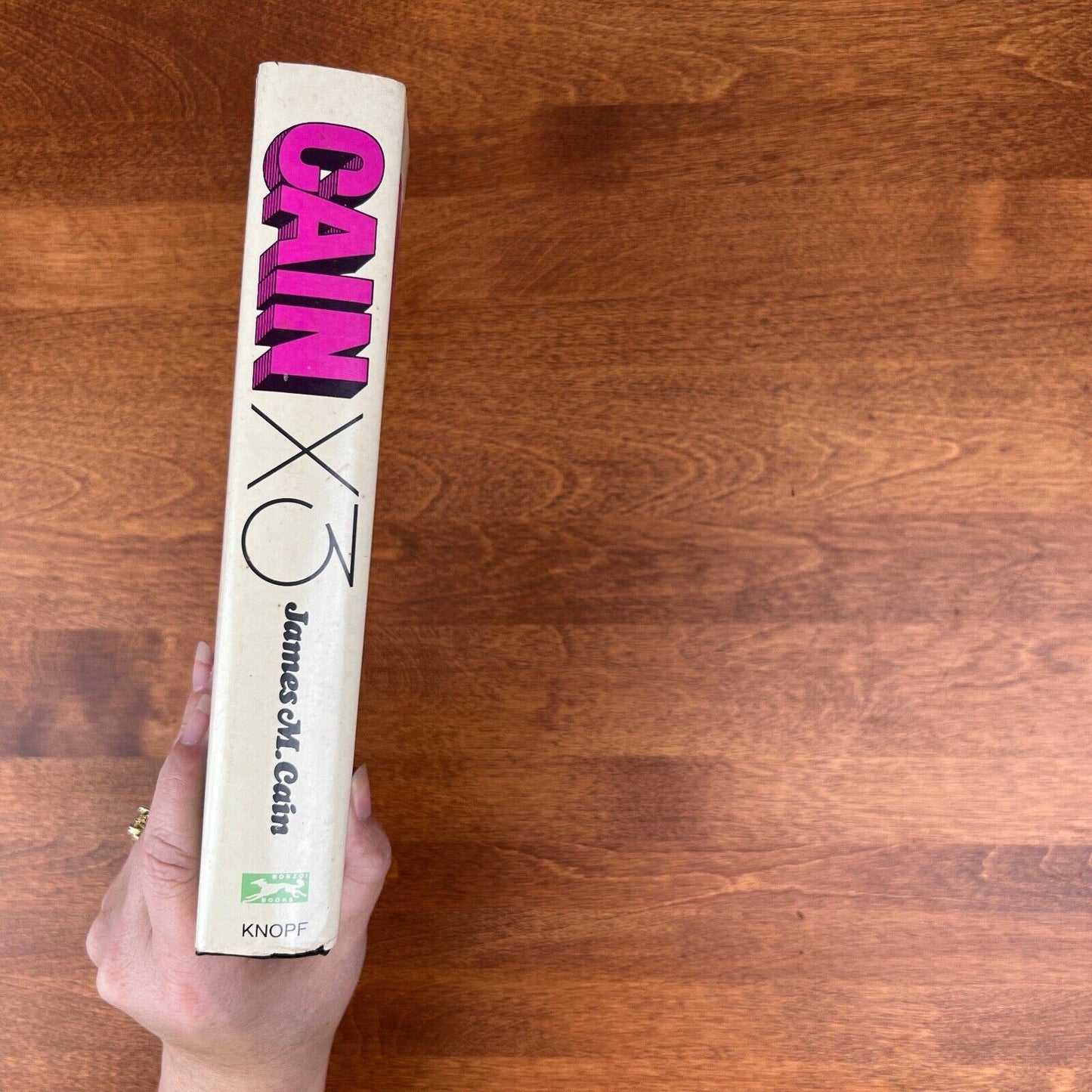 Cain X3 (1st THUS) by Cain James M. Hardcover