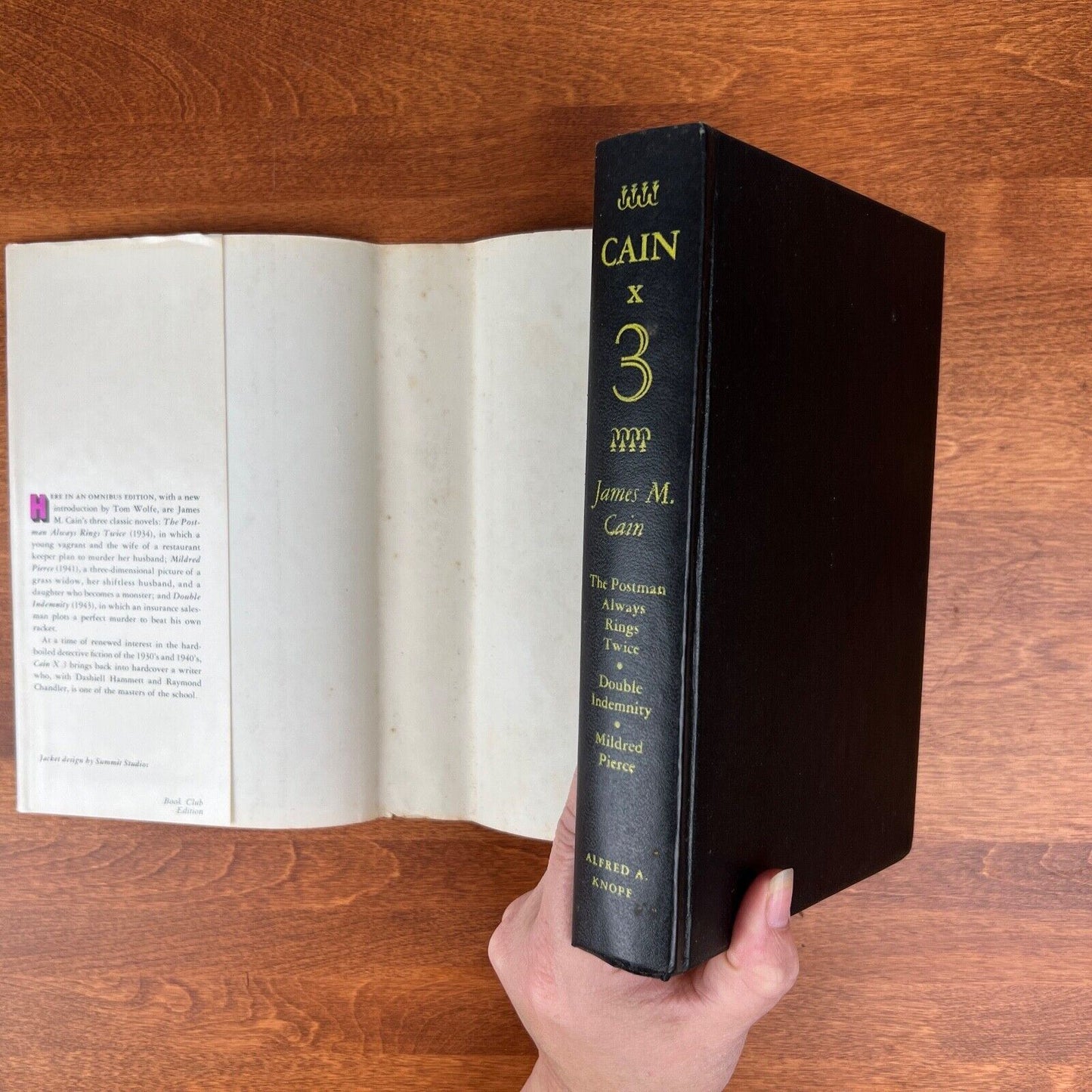 Cain X3 (1st THUS) by Cain James M. Hardcover