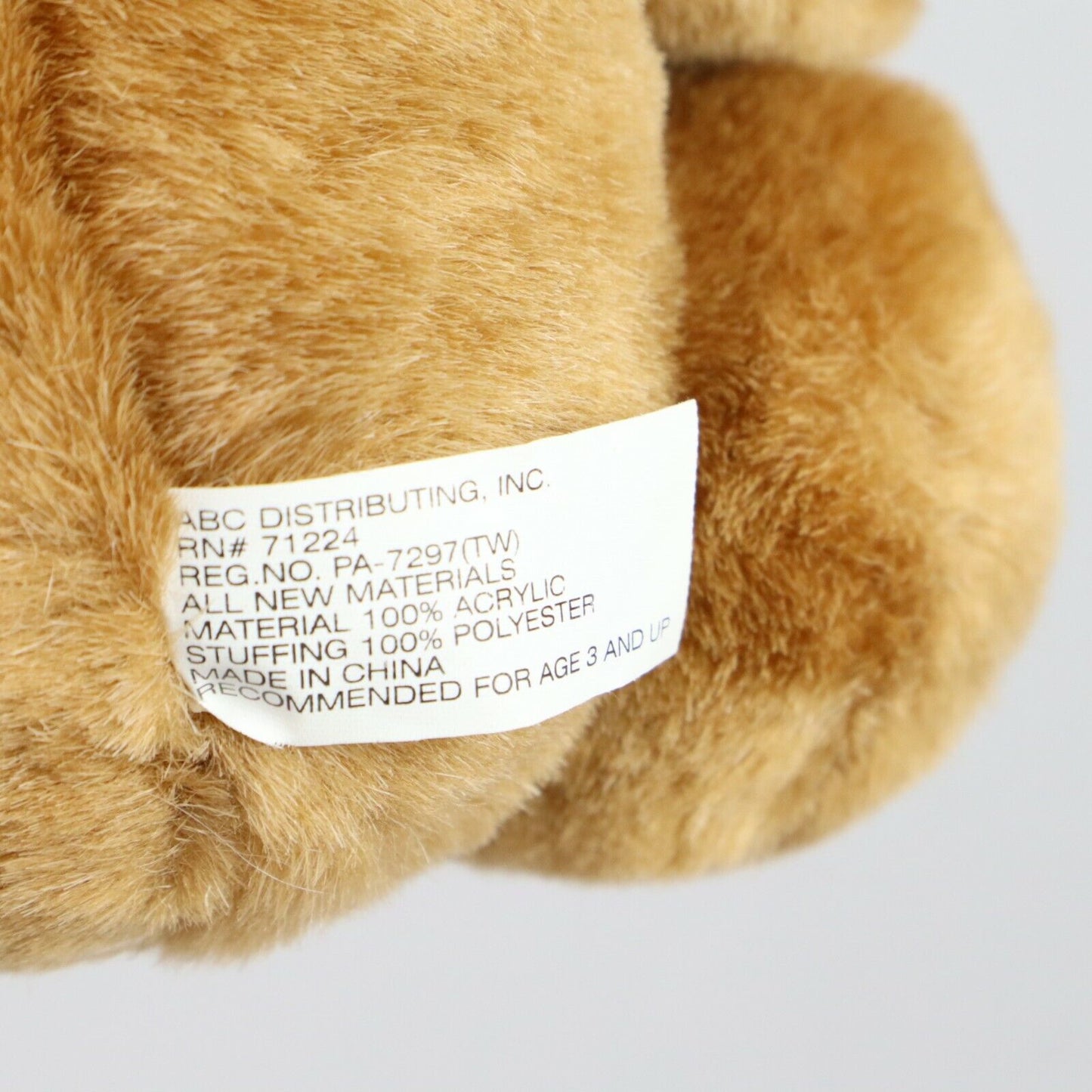 Teddy Bear in Reindeer Costume Plush 12" Tall (ABC Distributing) Super Cute!