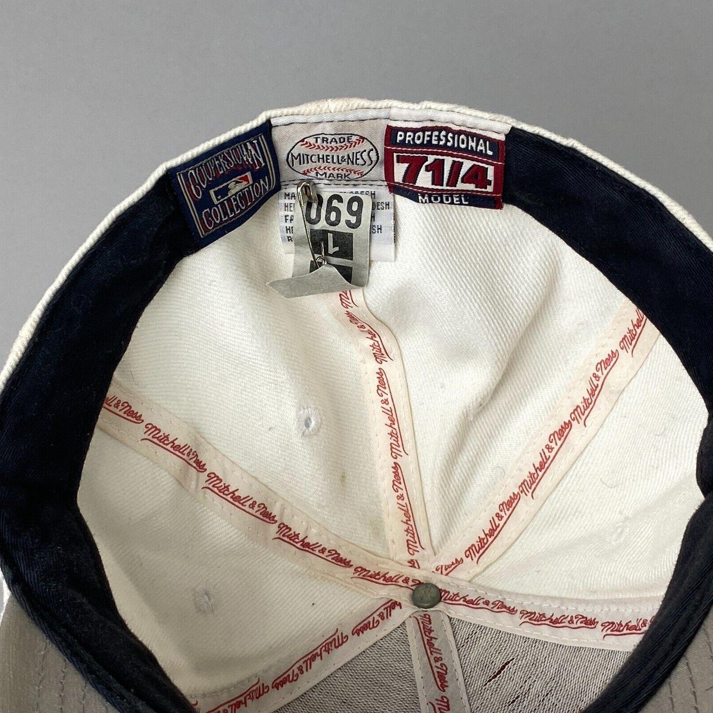 Mitchell & Ness Cooperstown Collection Size 7 1/4 Unisex Adult Hat