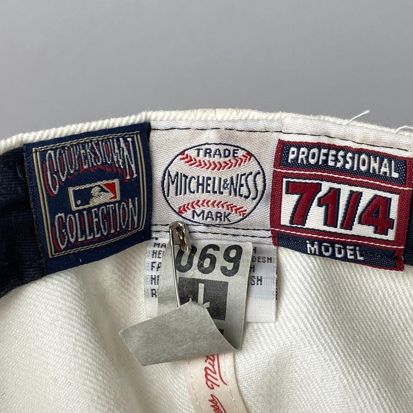 Mitchell & Ness Cooperstown Collection Size 7 1/4 Unisex Adult Hat
